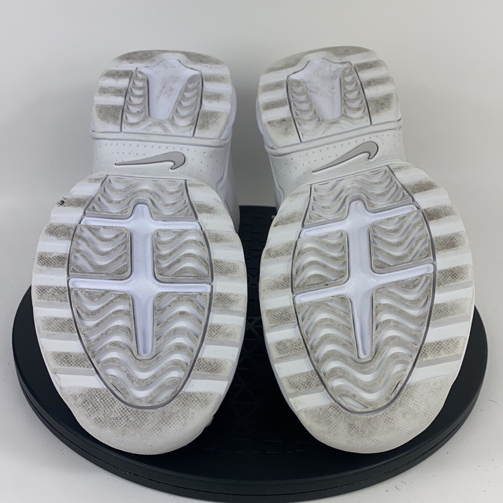 Nike VXT White Leather Athletic Cross Training Shoes 310234-101 Men's Size 8.5 - Picture 11 of 13